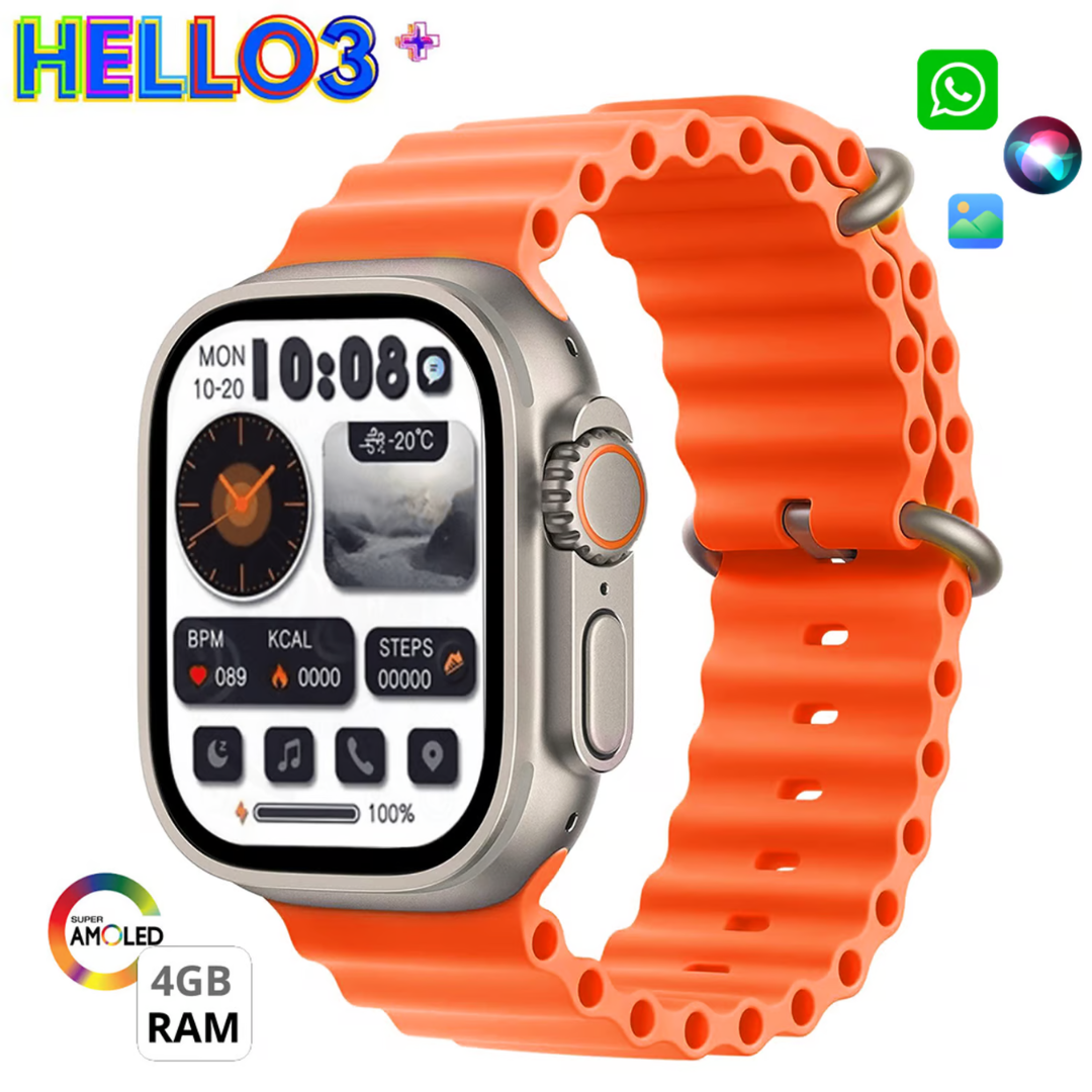 RELOJ INTELIGENTE HELLO WATCH 3+ PLUS